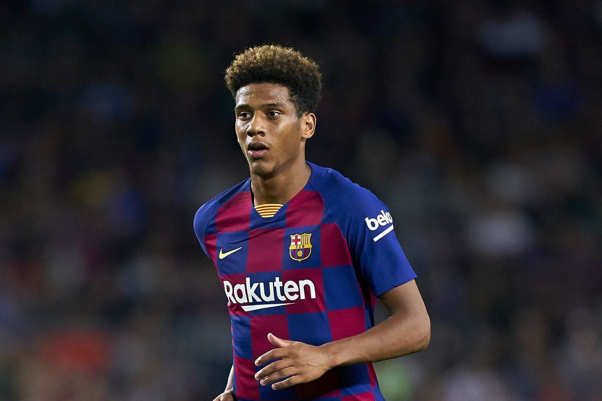 Image of the Barcelona player, Jean Clair Todibo